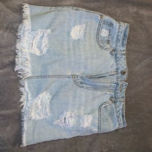 Jean skirt